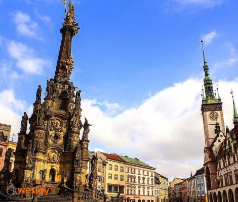 Ołomuniec_kolomna_trójcy_przenajświętrzej